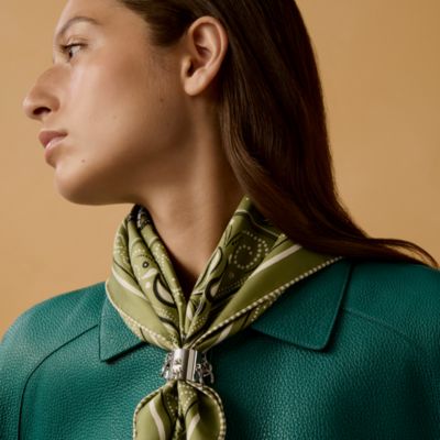 HERMESエルメスエクスリブリス筒型大判カシミヤシルクストール　ミントグリーン HERMES エルメス ニュー・リブリス カシミヤシルクストール